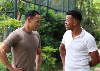 São Paulo F.C. – Edcarlos e Ricardo Oliveira visitam o CT da Barra Funda