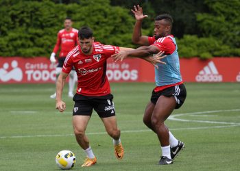 São Paulo F.C. – Elenco encerra a preparação para enfrentar o Fluminense