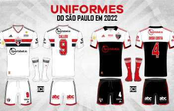 São Paulo F.C. – E-books especiais: Uniformes e fichas técnicas 2022