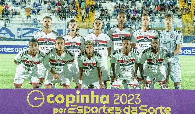 São Paulo F.C. – Com três de Talles Wander, São Paulo vence e garante vaga na 2ª fase da Copinha