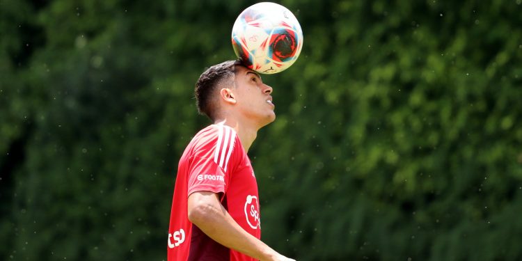 São Paulo F.C. – Igor Vinícius e Caio Matheus treinam com o elenco São Paulo F.C. – Igor Vinícius e Caio Matheus treinam com o elenco
