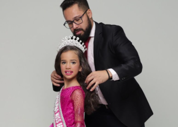 Pequena Miss Brasil sonha com título internacional e procura consultor especialista em misses