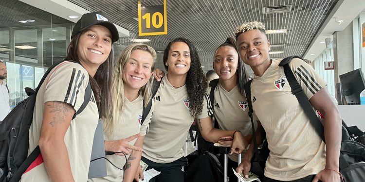 São Paulo F.C. – Tricolor desembarca em Belo Horizonte para enfrentar o Atlético-MG