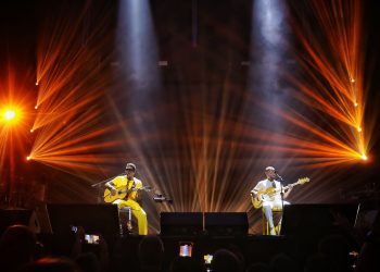 Show “Irmãos” de Alexandre Pires e Seu Jorge foi um sucesso em Goiânia com a realização da Impacto Prime