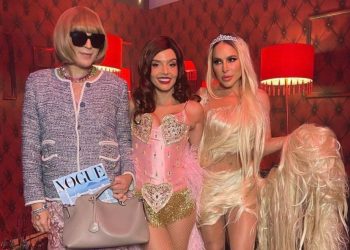 Modelo e Influencer Juliana Herc chama atenção em festa à fantasia da atriz Giovanna Lancellotti