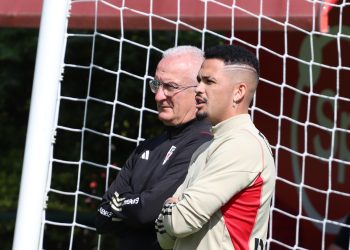 São Paulo F.C. – Elenco se representa após avançar na Copa do Brasil