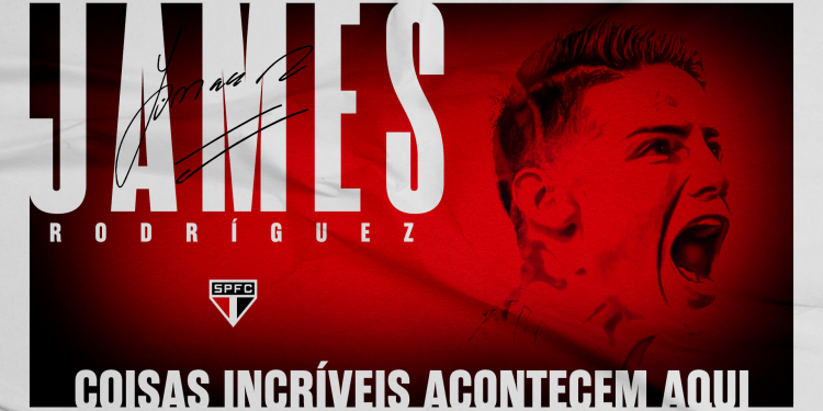 São Paulo F.C. – Tricolor acerta a contratação de James Rodríguez