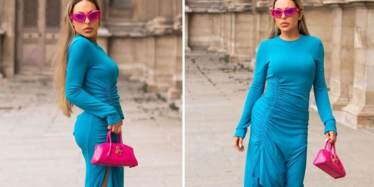 Modelo e Influencer Juliana Herc vai a Paris a convite da Grife Givenchy