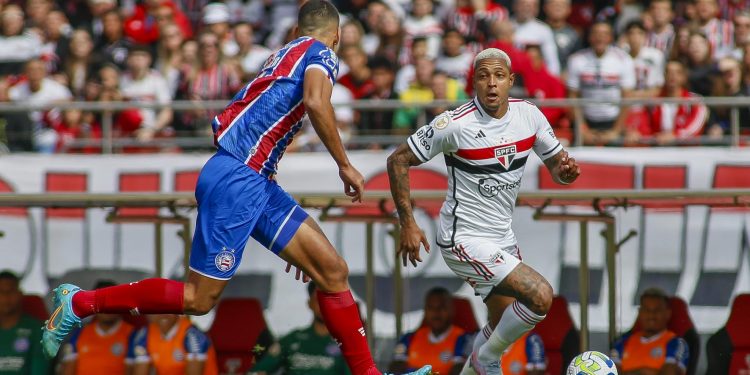 São Paulo F.C. – Pelo Brasileirão, São Paulo empata com o Bahia no Morumbi