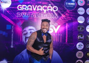 Com a presença de vários famosos, Sebah Vieira grava o seu primeiro DVD em SP