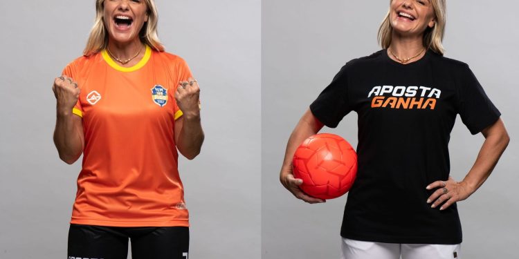 Milene Domingues na Copa do Mundo de Futebol Feminino 2023 Milene Domingues na Copa do Mundo de Futebol Feminino 2023