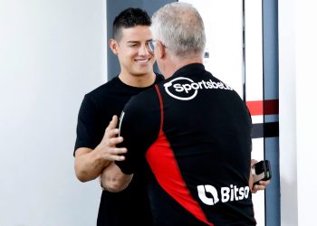 São Paulo F.C. – O primeiro dia de James Rodríguez no CT da Barra Funda