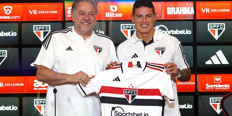 São Paulo F.C. – James celebra acerto e destaca grandeza do São Paulo São Paulo F.C. – James celebra acerto e destaca grandeza do São Paulo