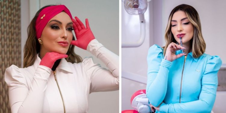 Dentista e influenciadora Dra. Ana Justino lança linha de jalecos em colaboração com a marca Rute Falco Dentista e influenciadora Dra. Ana Justino lança linha de jalecos em colaboração com a marca Rute Falco