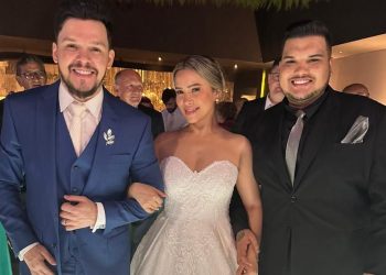 Influencer Heitor Ximenes prestigiou o casamento do grande Cantor e amigo Thiago Costa em Belem do Pará