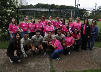 São Paulo F.C. – CT da Barra Funda recebe ações do Outubro Rosa
