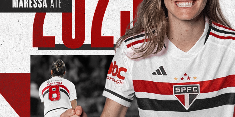 São Paulo F.C. – São Paulo renova com Maressa até 2025