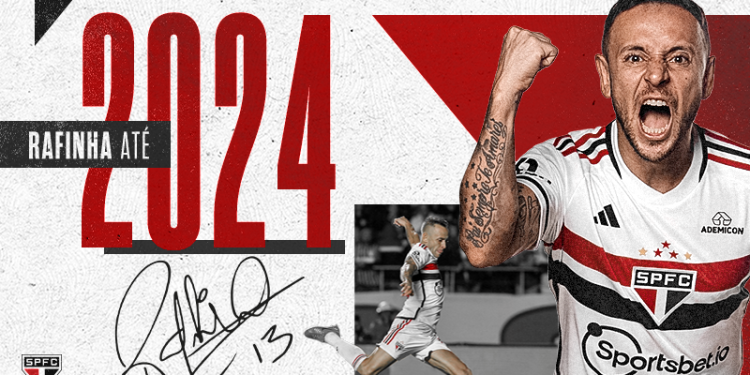 São Paulo F.C. – Tricolor acerta a renovação de Rafinha São Paulo F.C. – Tricolor acerta a renovação de Rafinha