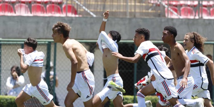 São Paulo F.C. – Nos pênaltis, Sub-13 vence o Santos e chega à final do Paulista