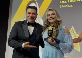 Destaque Internacional: Dra. Letícia Lucas Recebe Prestigioso Prêmio Gold Star em Dubai