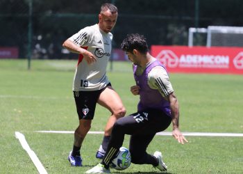São Paulo F.C. – Elenco realiza penúltima atividade antes do jogo com o Red Bull Bragantino