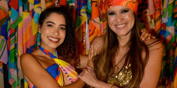 Isadora Maia e Catarina Seligman se uniram em Collab de lenços em São Paulo