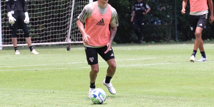 São Paulo F.C. – Elenco faz atividades técnicas e táticas no CT da Barra Funda