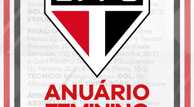 São Paulo F.C. – Ebook: Anuário e Uniformes Femininos 2023