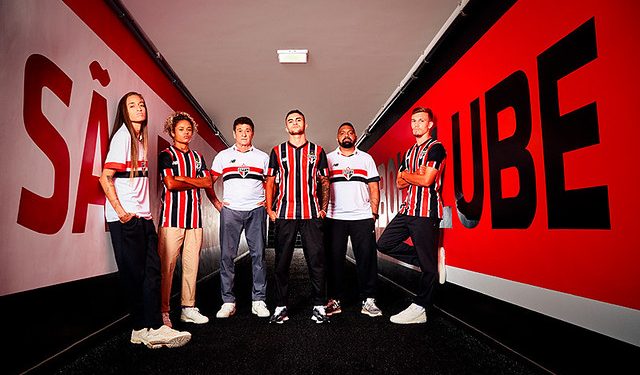 São Paulo F.C. – New Balance exalta a história do São Paulo no lançamento dos novos uniformes para 2024 São Paulo F.C. – New Balance exalta a história do São Paulo no lançamento dos novos uniformes para 2024