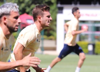 São Paulo F.C. – Elenco realiza mais um treino com foco na estreia