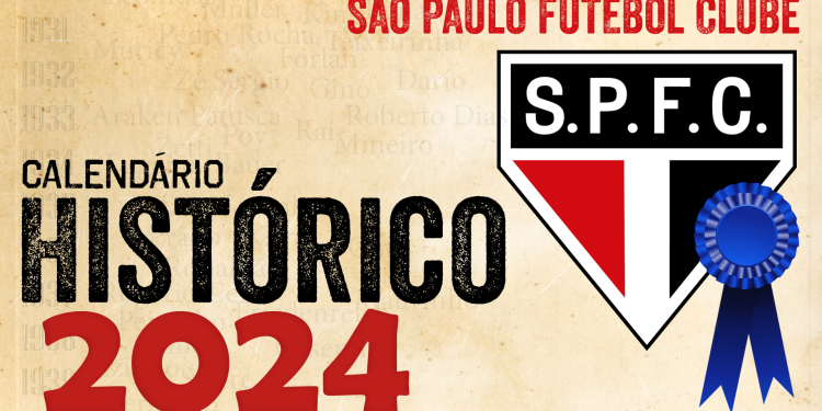 São Paulo F.C. – Ebook: Calendário Histórico 2024 – SPFC