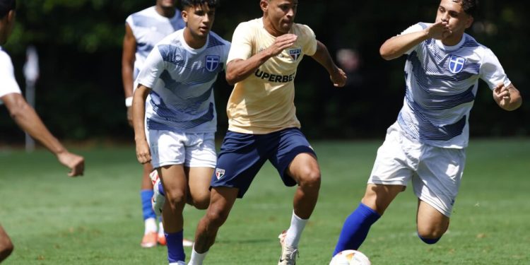 São Paulo F.C. – Jogo-treino com o Atlético Mogi fecha mais uma semana de ajustes