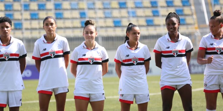 São Paulo F.C. – Tricolor goleia o Avaí Kindermann no Brasileiro Feminino Sub-20