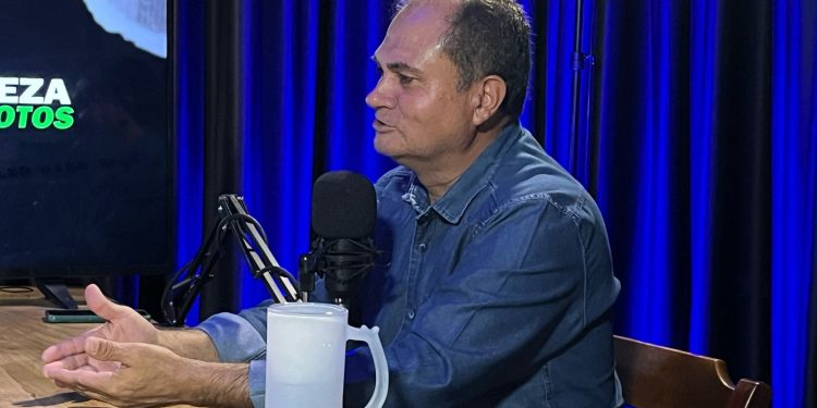 O prefeito de Itapuã do Oeste, Moisés Cavalheiro, marcou presença na edição #10 do Cast Folha Nobre