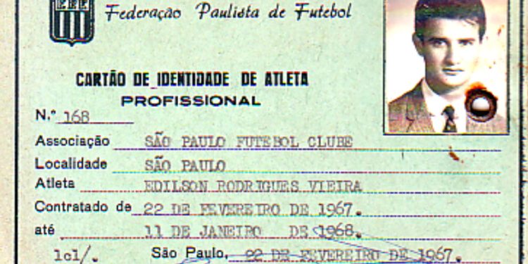 São Paulo F.C. – Nota de pesar – Edilson Rodrigues Vieira