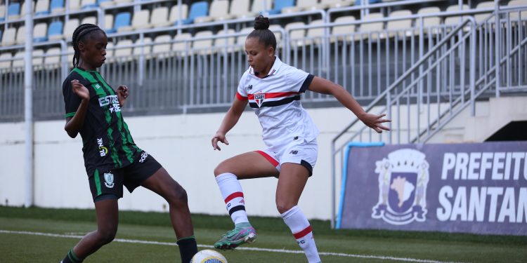 São Paulo F.C. – São Paulo empata com o América-MG no Brasileiro Feminino Sub-20