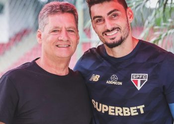 São Paulo F.C. – Rafael recebe a visita do pai e celebra convocação para a Copa América
