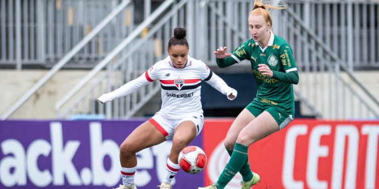 São Paulo F.C. – São Paulo empata com o Palmeiras em estreia no Paulista Feminino