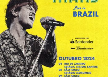 São Paulo F.C. – Bruno Mars anuncia dois shows no MorumBIS em outubro