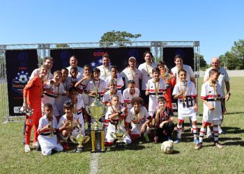 São Paulo F.C. – Sub-11 leva o título da Copa Santa Cruz da Conceição