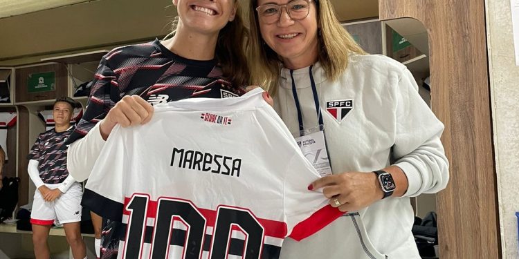 São Paulo F.C. – Maressa alcança marca de 100 jogos pelo Tricolor São Paulo F.C. – Maressa alcança marca de 100 jogos pelo Tricolor
