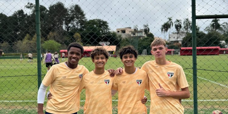 São Paulo F.C. – Tricolor tem quatro convocados para Seleção Sub-15