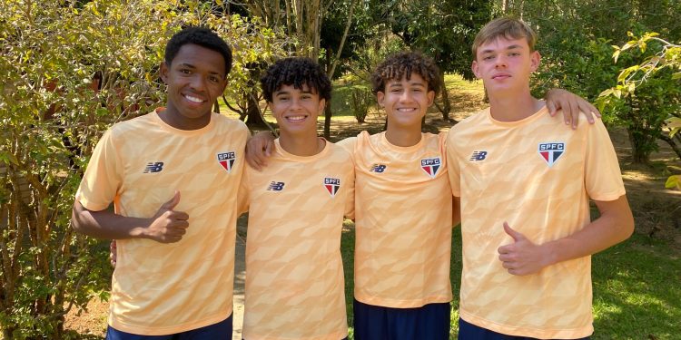 São Paulo F.C. – Sub-15 tem quatro convocados para Seleção Brasileira