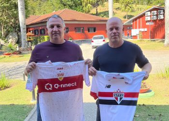 São Paulo F.C. – Representantes do Stuttgart visitam CFA Laudo Natel, em Cotia