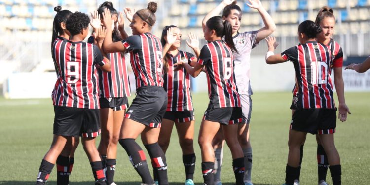 São Paulo F.C. – São Paulo goleia o Mauaense pelas quartas do Brasileiro Feminino Sub-20