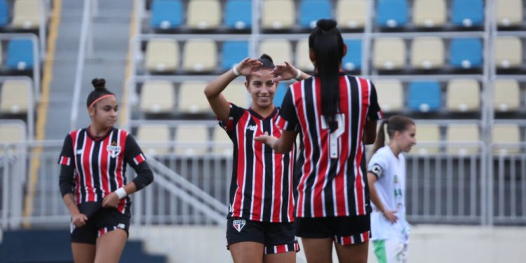 São Paulo F.C. – São Paulo goleia o São Caetano no Paulista Feminino Sub-20