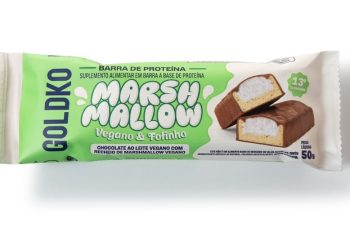 Goldko lança o primeiro marshmallow vegano, sem adição de açúcares e sem glúten do mundo