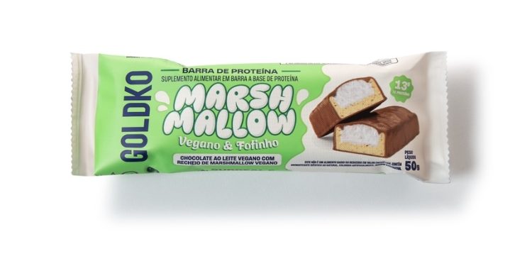 Goldko lança o primeiro marshmallow vegano, sem adição de açúcares e sem glúten do mundo