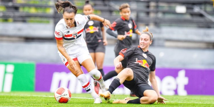 São Paulo F.C. – São Paulo empata com o Red Bull Bragantino pela sétima rodada do Paulista Feminino