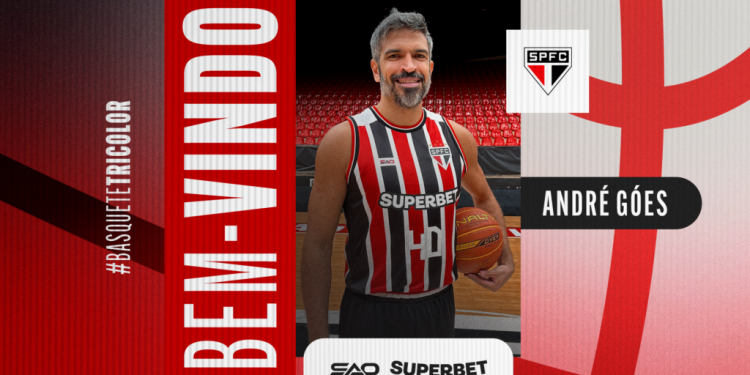 São Paulo F.C. – André Góes é o novo reforço do Basquete Tricolor